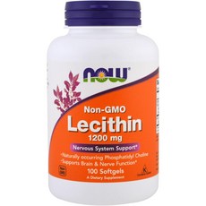 나우푸드 레시틴 1200mg 200소프트젤, 100정, 1개