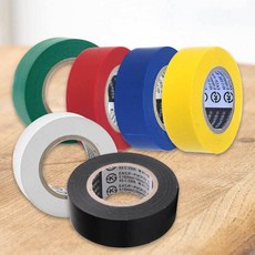 전기 테이프 19mm 전선 절연 테이프, 흑색