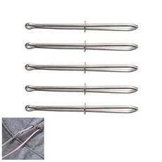 바지 면고무줄 끼우는 도구 B타입 후드티 모자 다용도 집게 타입, 5개, 실버