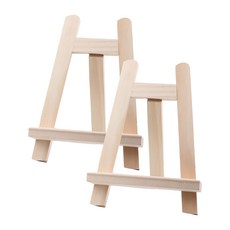 위시월드 미술 나무 이젤 2개