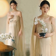 누마 만삭촬영원피스 만삭사진 드레스 임부복 만삭사진옷 셀프촬영