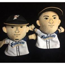 日本職棒 北海道火腿鬥士隊 西川遙輝 & 中島卓也 手偶, 1個, 9號
