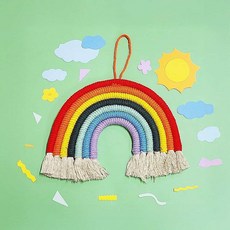 무지개 모빌 대 촬영 벽장식품 월행잉 방문 선물용 소품샵