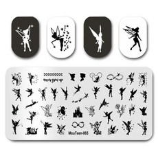 디즈니 귀여운 네일 꾸미기 아트 스탬프, MouTeen065, 1개