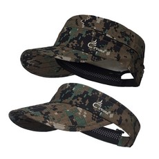 국내산 변형 군모 밀리터리 썬바이저 썬캡 모자, 썬바이저 변형 군모 밀리터리
