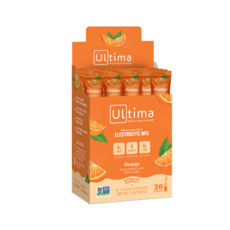 ULTIMA REPLENISHER 每日電解質沖泡飲 柳橙口味 20條裝, 1個, 64g