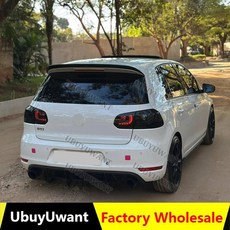 골프 스타일만한들 전용 스포일러 자동차 트렁크 리어 윙 테일 장식, 1. Unpainted, 기본