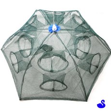 BS 6각12구 우산형 자동 통발 새우통발 그물망