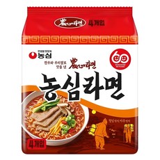 농심 라면 124g, 4개