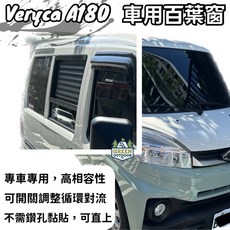 Veryca A180 專用鋁合金百葉窗 車泊通風排風, 副駕駛側