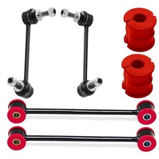 Suspension dudes 6PC 전면/후면 스웨이 바 링크 + 전면 부싱 핏 닷지 차저 챌린저 매그넘 크라이슬러 300 133187