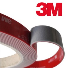 3M VHB 양면테이프 20mm x 11M 자동차용 쓰리엠 초강력 폼양면테이프, 3개