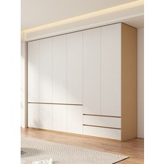 블라인드드레스룸 문이없는 모던 장 옷장 시스템장 수납, 60x240cm 옷장 따뜻한 화이트