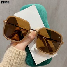 DFMEI 大方框女士偏光太陽鏡 時尚戶外旅遊開車駕駛墨鏡潮19400