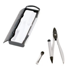 수학 학습 준비물 샤프 컴퍼스 케이스 세트 샤프식 콤파스 학용품 문구 학교 비품 교구 초등 중등