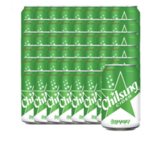 롯데 칠성사이다 캔, 350ml, 48개