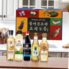 식초 오일 건강 식용유세트 모음 명절선물 스폐셜 올리고당 선물세트 식용유 간장 59000EA 1EA, 4종세트