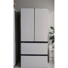 LG전자 디오스 오브제컬렉션 김치톡톡 Fit Max 4도어 480L 스탠드형 김치냉장고 방문설치, 에센스화이트, Z484MQQ123S