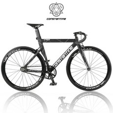 2025 콘스탄틴 어베인 픽시 자전거, 1개, 51cm, 맷블랙