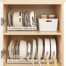 멀티 프라이팬 정리대 주방 후라이팬 정리대 수납 랙 선반 보관대