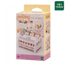 5534 세쌍둥이 아기침대와 모빌 /실바니안패밀리, 색상:(토이트론) 5534 세쌍둥이 아기침대모빌