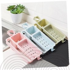 주방용품 걸이 싱크대 수납 선반 욕실 세면대 수전 거치대 정리함, 1개, 싱크대멀티홀더-랜덤
