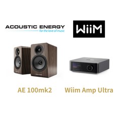 Acoustic Energy AE100mk2 WiiM Amp ultra 串流播放器