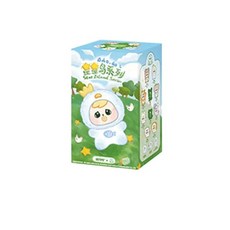 바오아오 스타 아일랜드 비닐 플러시 랜덤박스 인형 귀여운 애니메이션 액션 피규어 장식품 데스크탑 홈 데코, 1개