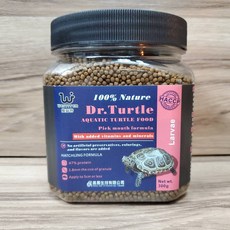 維益特 水龜 挑嘴 幼體 浮水飼料 幼龜 (小顆粒) 浮水性 屋頂龜 烏龜飼料 澤龜飼料 兩棲爬蟲 龜飼料 烏龜, 1個, 300公克