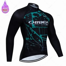 겨울 열 양털 사이클링 의류 자전거 저지 스포츠 라이딩