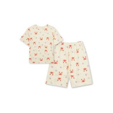 탑텐 toptenkids 공용 뱀부 반팔 라운지 셋업MKF2UI3002