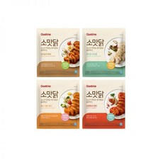 굽네 소스가 맛있는 닭가슴살 4종 혼합 12팩(화이트3 레드크림3 스파이시3 데미3)