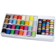 올맘 60종 멀티 재봉사 보빈 밑실 미싱실 재봉실, 1개, 혼합