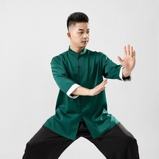 중국 무술 도복 세트 영춘권 여름 고급형 남성 태극권 절권도