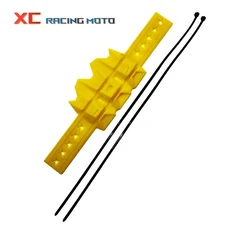 [호환] 오토바이 소음기 배기 머플러 보호대 커버 KTM 혼다 가와사키 야마하용 100mm-140mm 범용 장착 가, 06 Yellow