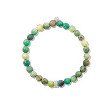 시드니에반 14K 옐로 골드 오팔 다이아몬드 브레이슬릿