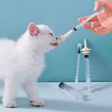 고양이 피딩 주사기 반려 동물용 피딩 주사기 S 5종saj2+5koc