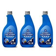청소해결사 다용도 유리세정제 리필, 3개, 600ml