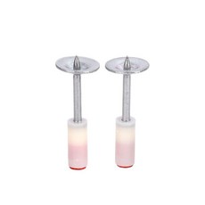 迷你火藥釘槍 五檔調節 雙重消音 吊頂神器 水泥射釘槍, 1個, 100顆27mm消防釘
