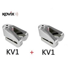 KOVIX KV1 碟煞鎖 不鏽鋼 同號鎖心 送收納袋 提醒繩 重機可用, 1個
