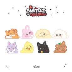 [멤버선택] 에이티즈 애니티즈 마우스 패드 ATEEZ X ANITEEZ [ANITEEZ IN THE CALLING] 공식 팝업 MD 캐릭터 굿즈, JJOONGrami(홍중), MOUSE PAD