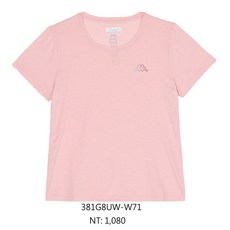 KAPPA女生短袖圓領衫 - 時尚運動上衣 透氣舒適