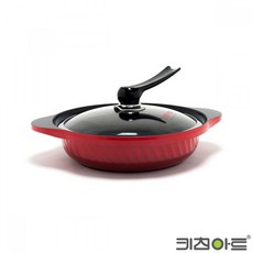키친아트 세라믹냄비Y 28cm 전골 통주물냄비 레드, 혼합색상, 기타