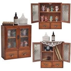 비텐 레트로 미니수납장 미니서랍장 엔틱가구 빈티지가구 bt-m62, 1개, 3칸 수납장