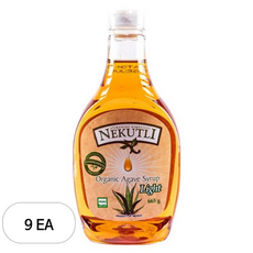 네쿠틀리 유기농 아가베시럽, 665g, 9개