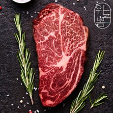 횡성축협한우 프리미엄 소고기 냉장 채끝등심 200g 스테이크, 1개