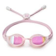 후그 달리 미러 접착식 패킹 수경, 화이트핑크 + 화이트클리어, 1개