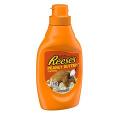 Reese's 땅콩 버터 토핑 시럽 소스 7온스, 1개