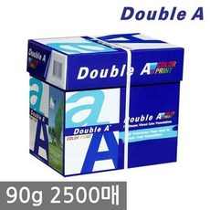 더블에이 A4 복사용지(A4용지) 90g 2500매 1BOX26772101