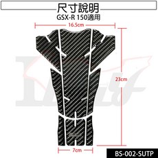 【Ibuy部品】碳纖維油箱貼 正碳纖維 魚骨貼 保護貼 防刮 小阿魯 忍4 R15, 1個, 0002-SUTP-通用款